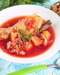 Борщ в мультиварке