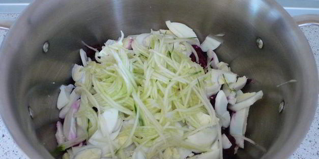 холодный литовский борщ