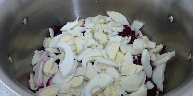 холодный литовский борщ