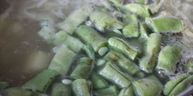 осенний зеленый борщ