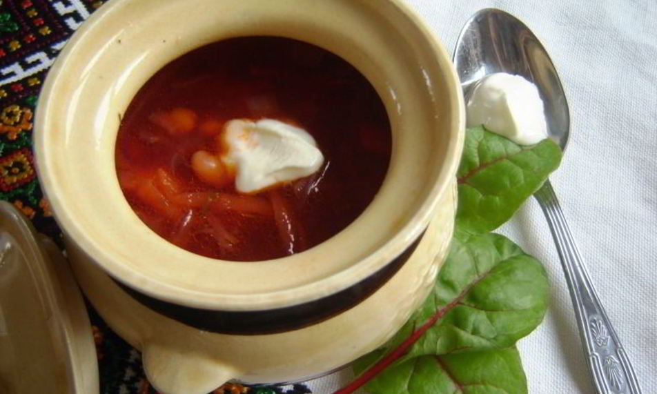 Рецепт постный борщ с черносливом