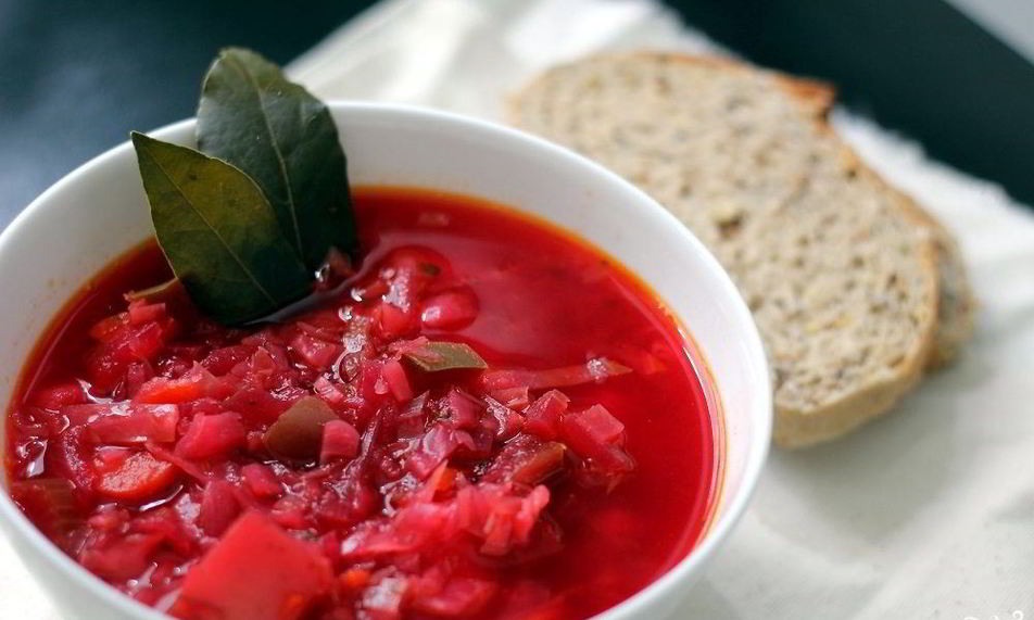 Рецепт постный борщ с грибами