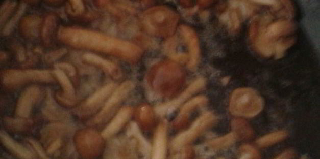 постный борщ с опятами