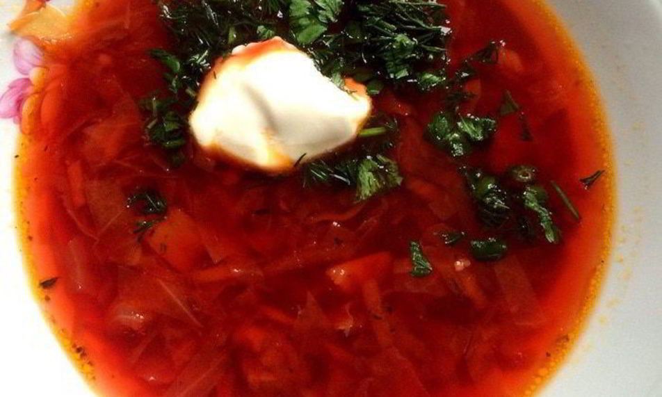 Рецепт русский борщ