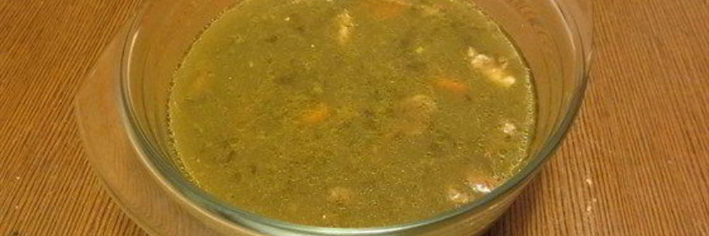 Русский зеленый борщ