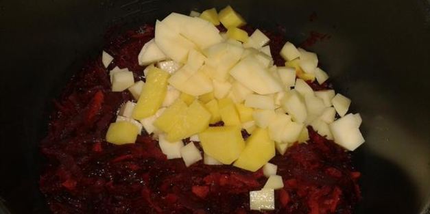 щавелевый борщ в мультиварке