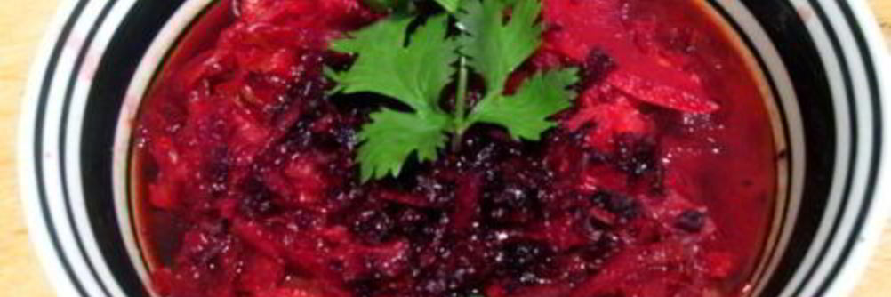 Свекольный борщ