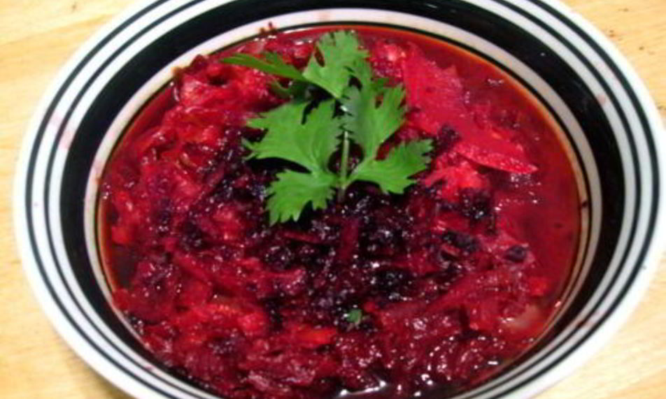 Рецепт свекольный борщ