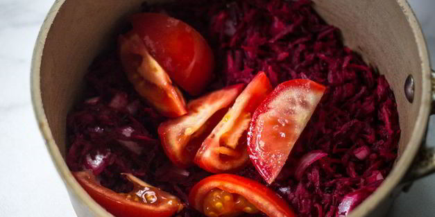 вегетарианский борщ