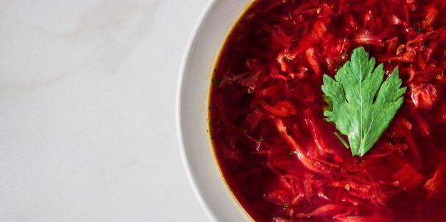 вегетарианский борщ