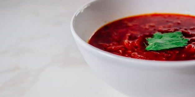 вегетарианский борщ