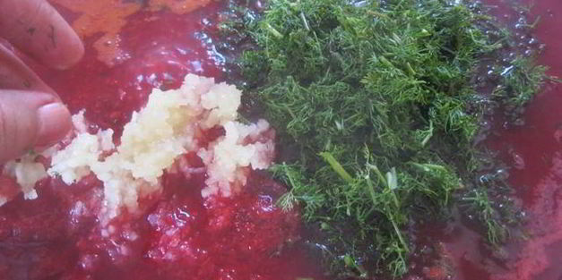 заправка для борща