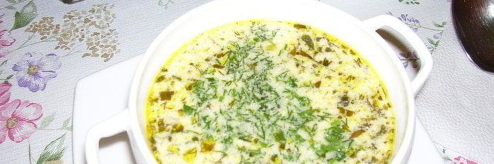 Зеленый борщ из СССР