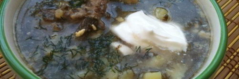 Зеленый борщ