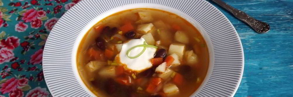 Фасолевый суп чили
