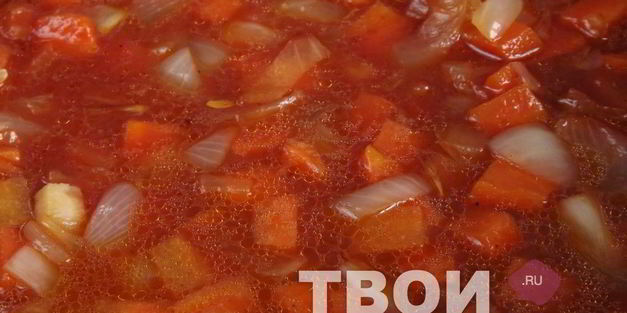 фасолевый суп чили