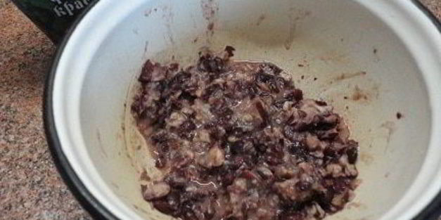 фасолевый суп с грибами и копченостями