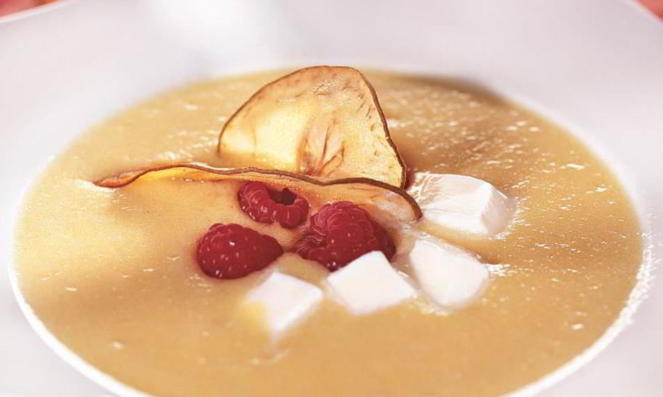 Рецепт фруктовый суп с пломбиром