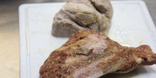 гороховый суп с копченостями