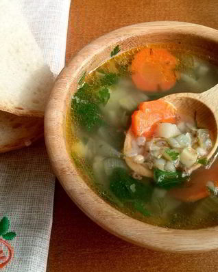 Гречневый суп классический