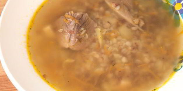 гречневый суп на индейке