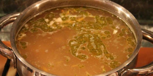 гречневый суп с курицей