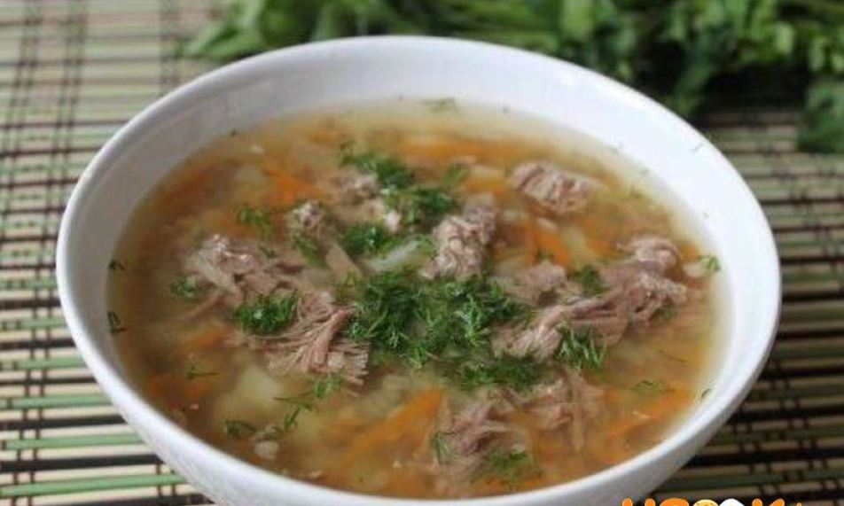 Рецепт гречневый суп с мясом