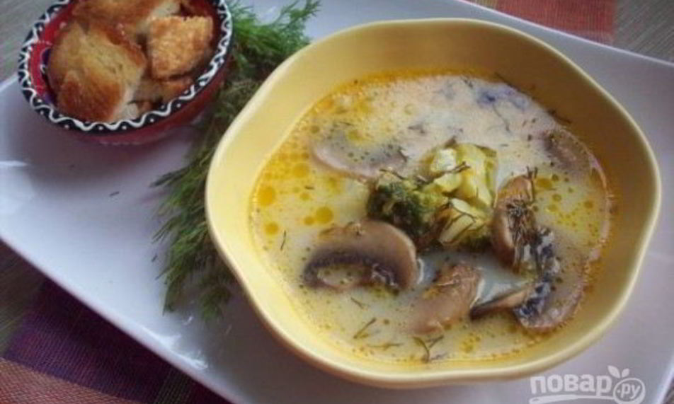 Рецепт грибной суп из грибов