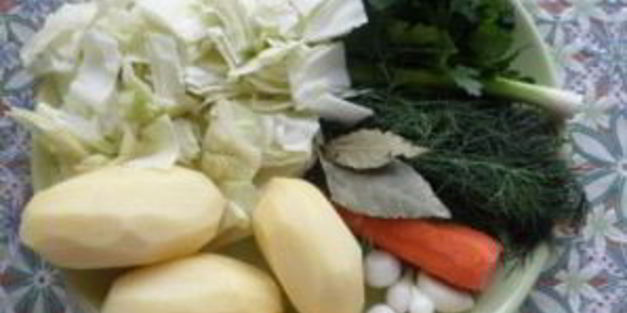 грибной суп с капустой