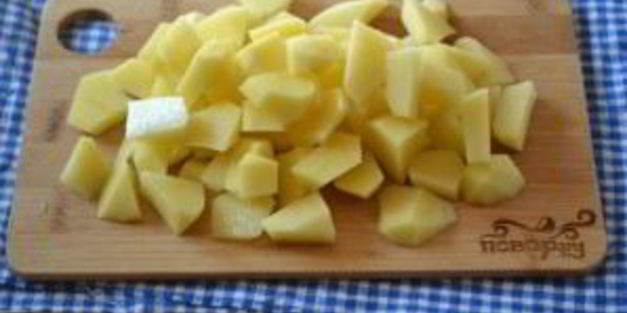 грибной суп с плавленым сыром