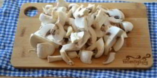 грибной суп с плавленым сыром