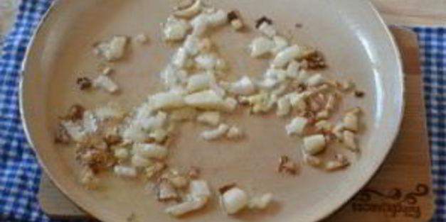 грибной суп с плавленым сыром