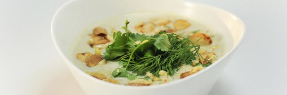 Картофельно-грибной крем-суп