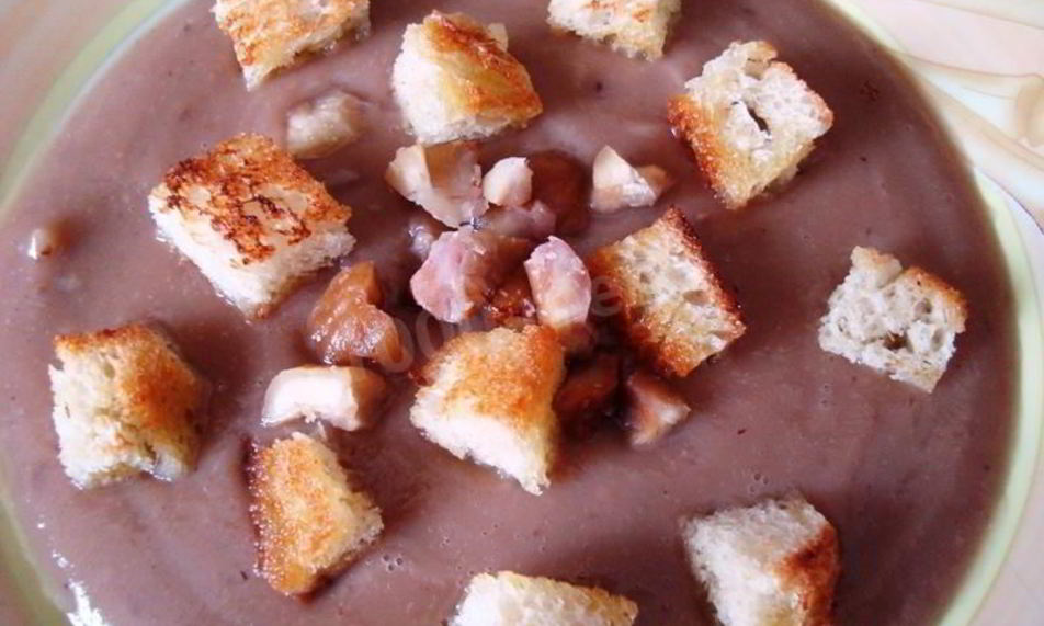 Рецепт каштановый суп