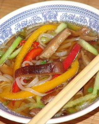 Китайский грибной суп