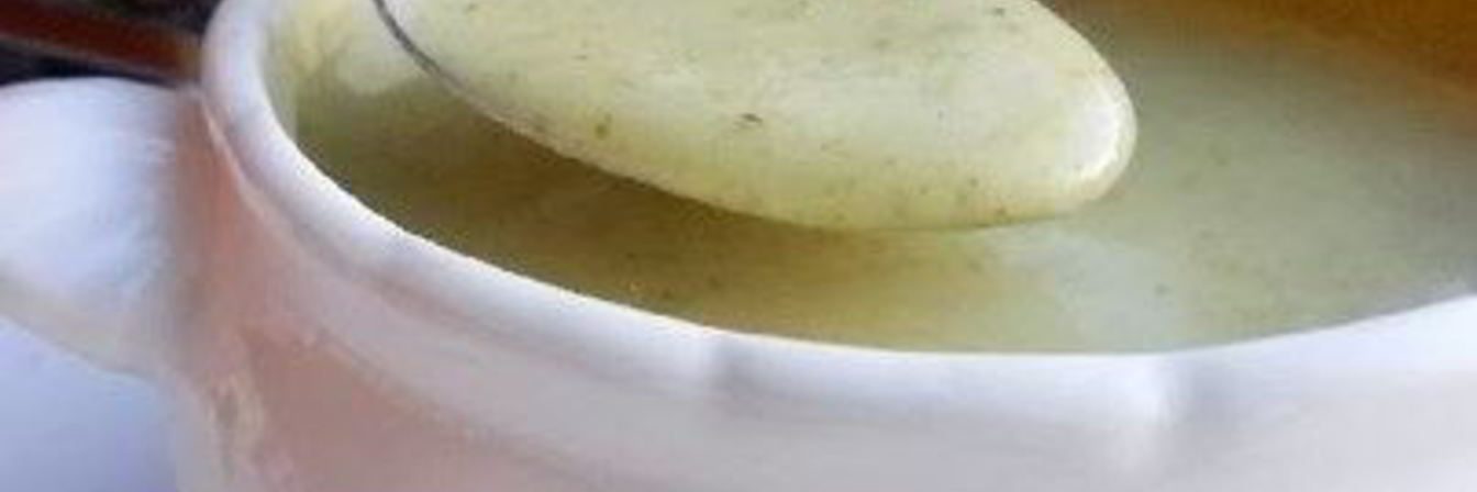 Крем-суп из брокколи и картофеля