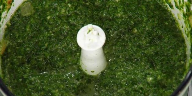 крем-суп из шпината