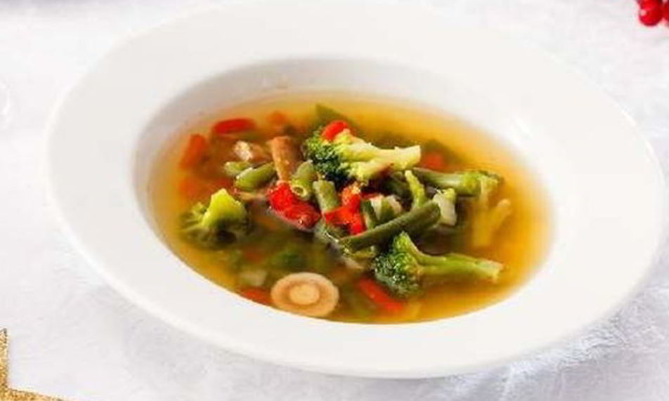 Рецепт куриный суп из цветной капусты с лесными грибами