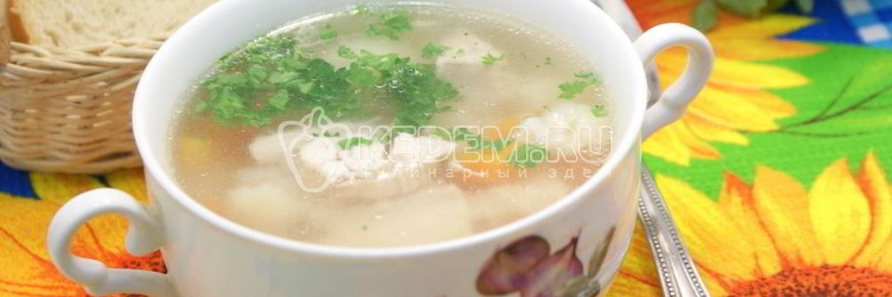 Куриный суп с цветной капустой