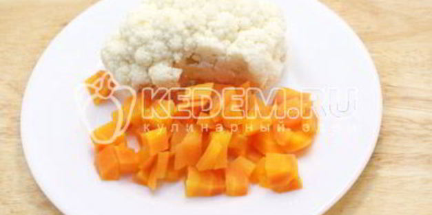 куриный суп с цветной капустой