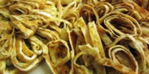 куриный суп с яичными блинчиками