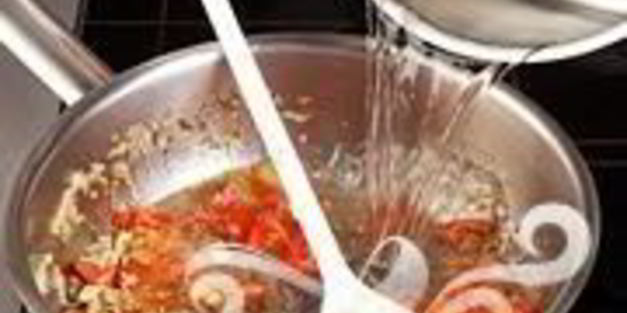 марокканский суп с рисом, нутом и чечевицей