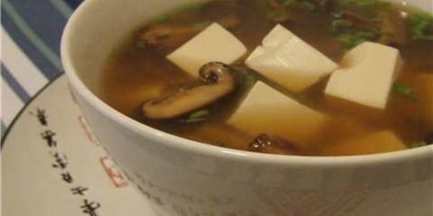 мисо-суп с шитаке