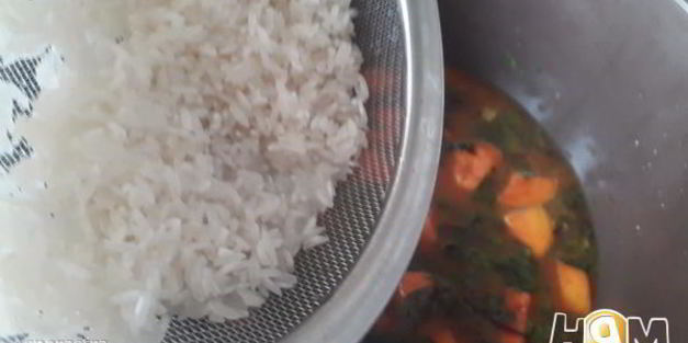 мясные куббэ в кислом супе