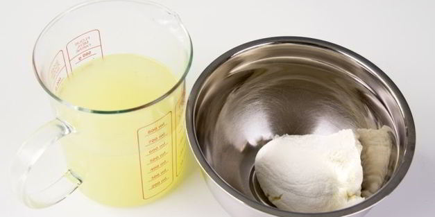 окрошка на сыворотке