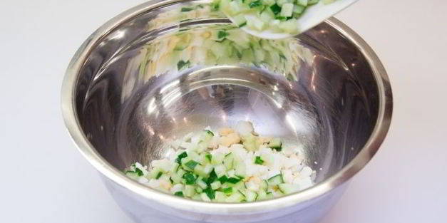 окрошка на сыворотке