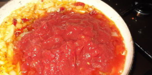 острый суп со стручковой фасолью