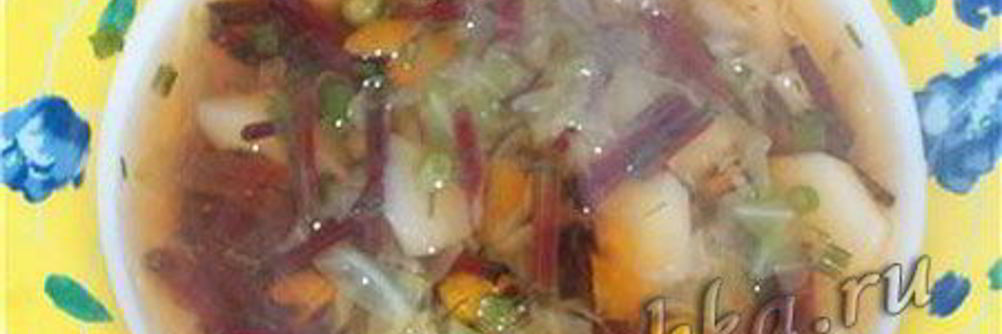 Овощной суп