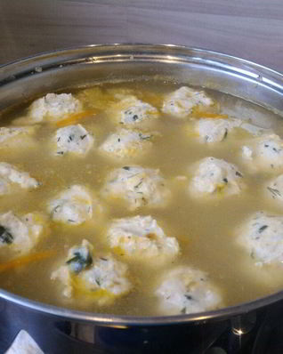 Овсяный суп с фрикадельками