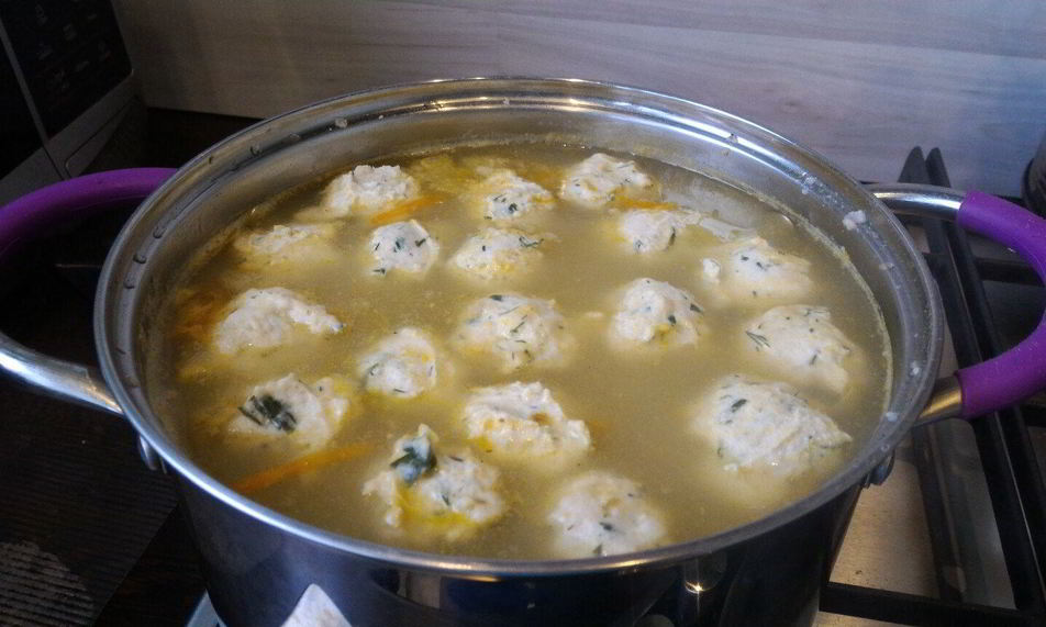 Рецепт овсяный суп с фрикадельками